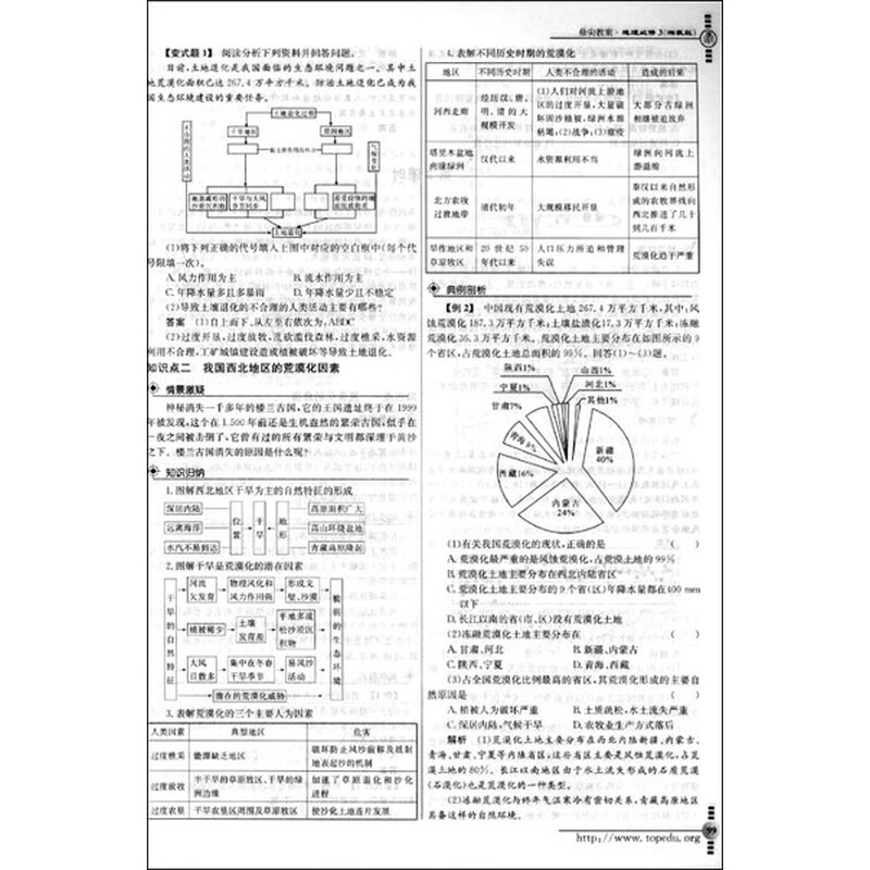 《新课标·高中同步·鼎尖教案:地理(必修3)(湘
