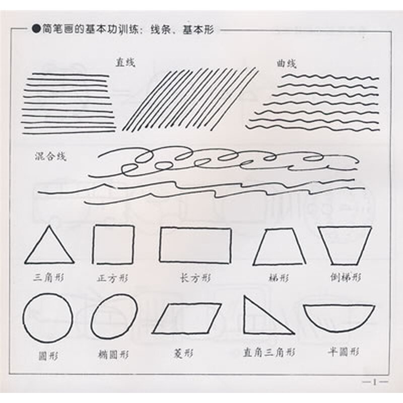 儿童简笔画技巧 [3-6岁]