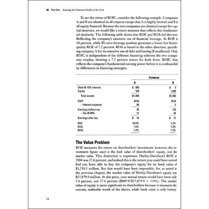 MBA精选教材:财务管理分析(英文改编版)(第书