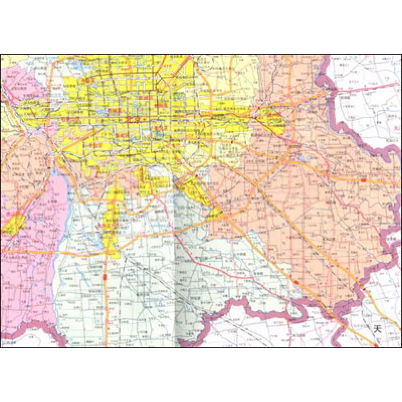 北京市地图图片