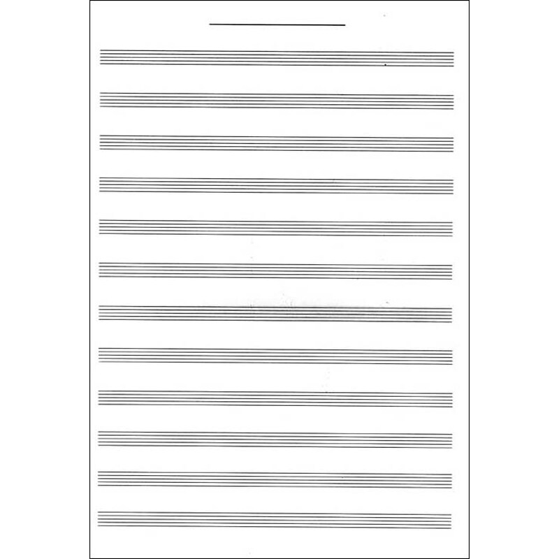 《音乐英语五线谱本2(12行谱)》是标准的格式的