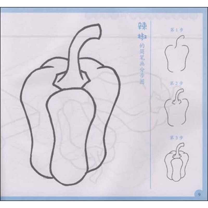 儿童多角度简笔画:水果植物