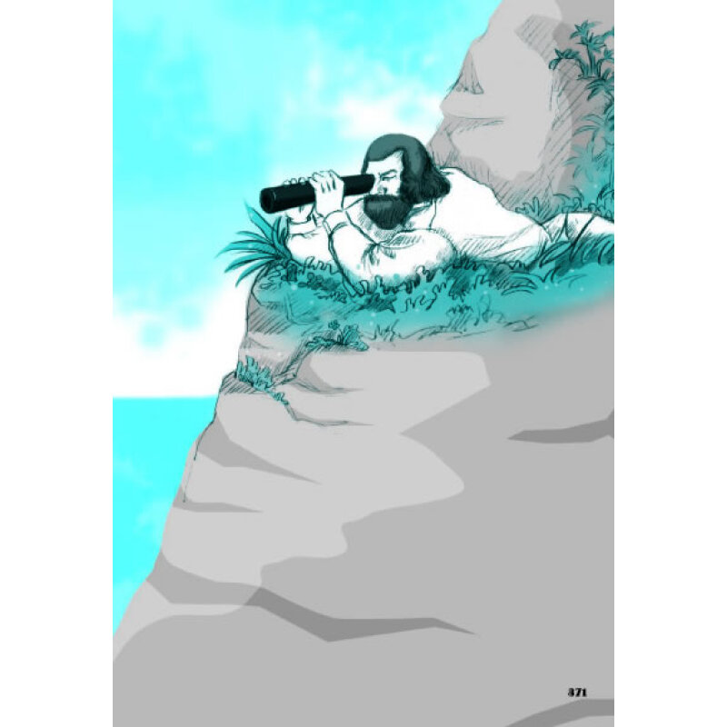 鲁滨逊漂流记手绘导图