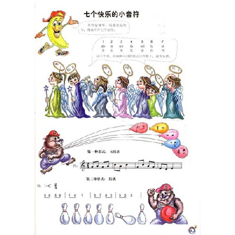 儿童识谱启蒙:简谱·五线谱(附光盘)