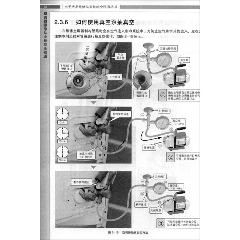 《空调器维修从业技能全程通(附光盘1张)》(天