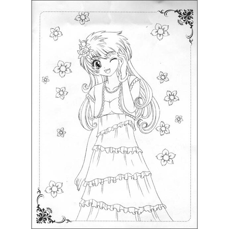 《<em>美少女画画</em>填色书:最in时尚搭配秀》(谭树辉