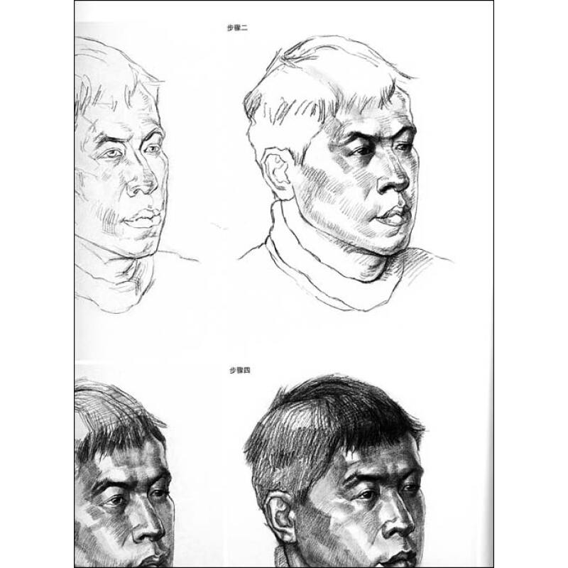 王友江:高考素描头像范画精选
