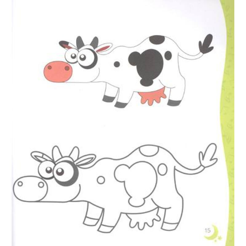 天才小画家:卡通画(3-6岁宝宝学画入门)
