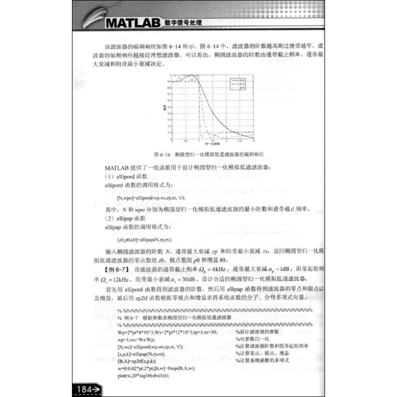 《MATLAB数字信号处理》(王彬)