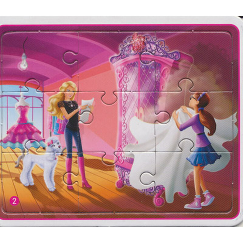 《芭比公主故事拼图:芭比时尚奇迹》(海豚传媒)