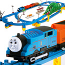 奋发电动托马斯火车轨道儿童玩具车 男孩小火