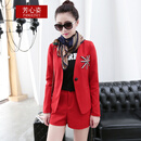 014秋冬新款修身气质休闲职业装女装套装长袖