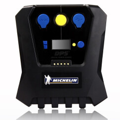 米其林（MICHELIN）车载充气泵  数显预设胎压打气泵 充满自动停止 大功率LED照明加气泵4398ML