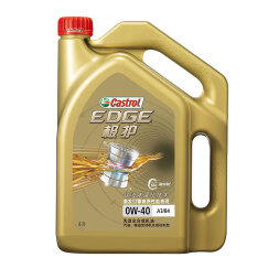 嘉实多（Castrol） 极护钛流体 全合成机油 汽机油0W-40 A3/B4 SN/CF级 4L 汽车保养