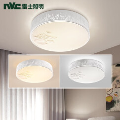 雷士（NVC）现代简约 LED卧室吸顶灯客厅餐厅书房灯灯具 18W双色光源 适用10-15平 ENOX9003