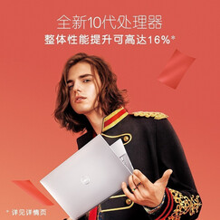 戴尔(DELL)灵越7000设计师合金轻薄本7391 13.3英寸英十代酷睿商务办公便携笔记本电脑 i5-10210U MX250 静谧银 8GB内存 256G PCIe固态硬盘 定制