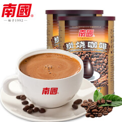 南国 炭烧咖啡450g*2罐 办公速溶三合一海南咖啡粉饮料 海南特产