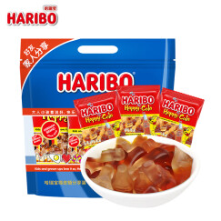 哈瑞宝（Haribo）土耳其进口可乐橡皮糖200g 儿童零食qq糖果软糖