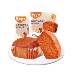 麦吉士蜂蜜枣泥蛋糕点早餐小面包 500g/袋（新老包装随机发货）