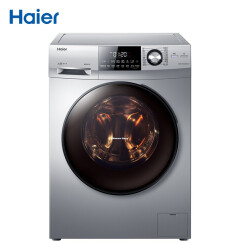 海尔（Haier）水晶 8公斤斐雪派克直驱变频滚筒洗衣机  智能APP控制  精准投放 EG8014BDX59SDU1