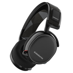 赛睿（SteelSeries） Arctis 寒冰 7 双模连接 专业麦克风 绝地求生吃鸡利器 游戏耳机耳麦 黑色