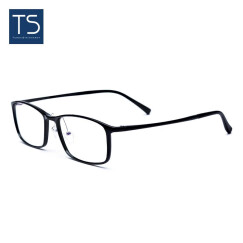 TUROK STEINHARDT眼镜框TS光学镜架男女款全框PEI塑钢超轻近视配镜FU003黑朱色55mm