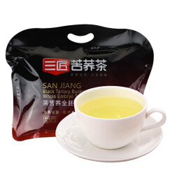 三匠养生茶 四川大凉山 全胚芽 黑苦荞茶500g（100小袋）