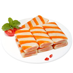 雄丰夹心仿蟹排500g火锅煎炸烧烤关东煮食材
