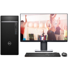 戴尔(DELL)Optiplex 7090MT 商用绘图设计主机游戏台式机电脑整机 7080升级款 整机(21.5英寸高清屏显示器 ) i7-10700 16G1T+512G 集显 定制