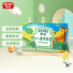 亨氏 (Heinz) 蔬菜泥套餐－优选菜园72g*3袋(3段 佐餐泥)