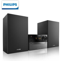 飞利浦（PHILIPS）BTM2310 音响音箱 迷你音响 CD机 CD播放器 FM收音机 USB播放机 蓝牙书桌音响