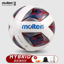 摩腾（molten） 足球 5号标准训练比赛考试成人儿童中考用球魔腾耐磨耐踢足球 F5A3600-R(HYBRID构造) 5号(标准足球)