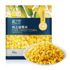 浦之灵纯正甜玉米粒900g/袋 非转基因冷冻预制蔬菜低脂健康代餐轻食沙拉