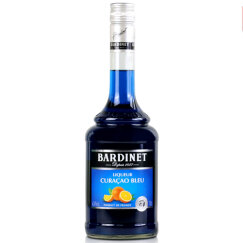 必得利（Bardinet）法国进口 必得利糖浆无酒精浓缩果味汁/力娇酒 调酒基酒辅料 蓝橙力娇酒