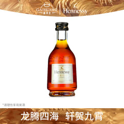 轩尼诗（Hennessy）VSOP酒伴 干邑白兰地 50ml小酒版 原装进口 法国洋酒 高华仕 50mL 1瓶