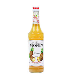 MONIN莫林糖浆 浓缩调酒咖啡伴侣果酱 菠萝风味糖浆700ml ml