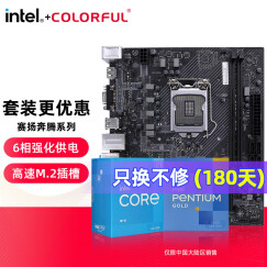 英特尔（Intel）G5420 G4930盒装处理器+H310M/B365主板CPU/板U套装内存