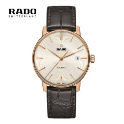 雷达(RADO)瑞士手表 晶璨系列皮带机械男表 R22861115