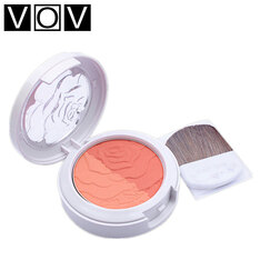 ޱŷޱ£¨VOV£© VOV»¨ÑúëÙÖ¬ ˫ɫ½¥±äÈùºì ×ÔÈ»ÐÞÑÕ ÉÏÉ«²»Ò×ÔÎ »¨ÑúÈùºì 29#³Èºì˫ɫ ´øÉÁ