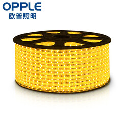 欧普照明 (OPPLE)LED灯带 2835贴片吊顶高亮超亮灯条柜台槽霓虹灯光带暗槽灯-XG 【黄光】2835升级版-需买1号配件包 2835新款 按米销售 按使用段数另拍配件包