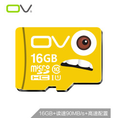 OV 16GB TF（MicroSD）存储卡 U1 C10 大眼萌版 读速80MB/s 手机平板音响点读机高速存储卡