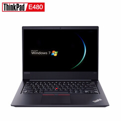 【Win7专业版】联想ThinkPad笔记本 E480 14英寸IBM商务办公笔记本电脑 2TCD升配(i3-7130u/4G/500G硬盘 定制win7专业版)
