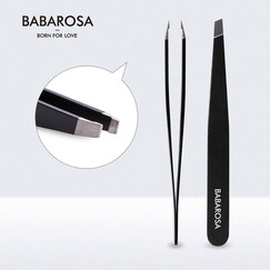 °Í°ÍÂÞɯ(BABAROSA) üë¼Ð ÷ÈÁ¦ºÚ 1Ö§×°£¨²»Ðâ¸Ö µ¯ÐԼпÚÃܽô 304б¿Ú¼ÓÓ² ÐÞüÄ÷×Óüǯ°Îë ¼Ðü¹¤¾ß£©