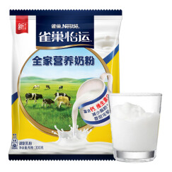 雀巢 Nestle 成人奶粉 全家营养甜奶粉300g/袋 富含钙维生素D 香甜浓郁