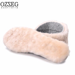 OZZEGÑòƤëһÌåЬµæÐ¬Åä¼þ¼Óºñ´¿Ñò붬¼¾Ð¬µæ¼ÓÈÞ¶¹¶¹Ð¬Å®Ñ©µØÑ¥ Ã×°×É« 36Å®Âë