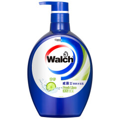 威露士（Walch）健康沐浴露 清新青柠 1000ml 男女通用