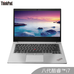 联想ThinkPad 翼480（12CD）英特尔酷睿i7 14英寸轻薄窄边框笔记本电脑(i7-8550U 16G 256GSSD+1T FHD)冰原银