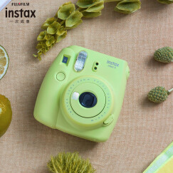 富士instax立拍立得 一次成像相机 mini9 (mini8升级款) 草木绿