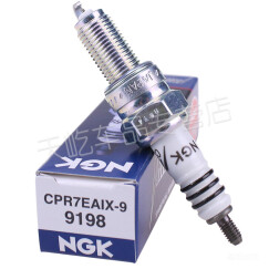 NGK 进口摩托车铱合金火花塞 (1支装) CPR7EAIX-9