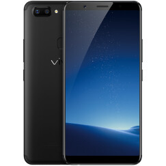 vivo X20 全面屏 双摄美颜拍照手机 4GB+64GB 磨砂黑 移动联通电信全网通4G手机 双卡双待